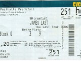 jamesLast ticket